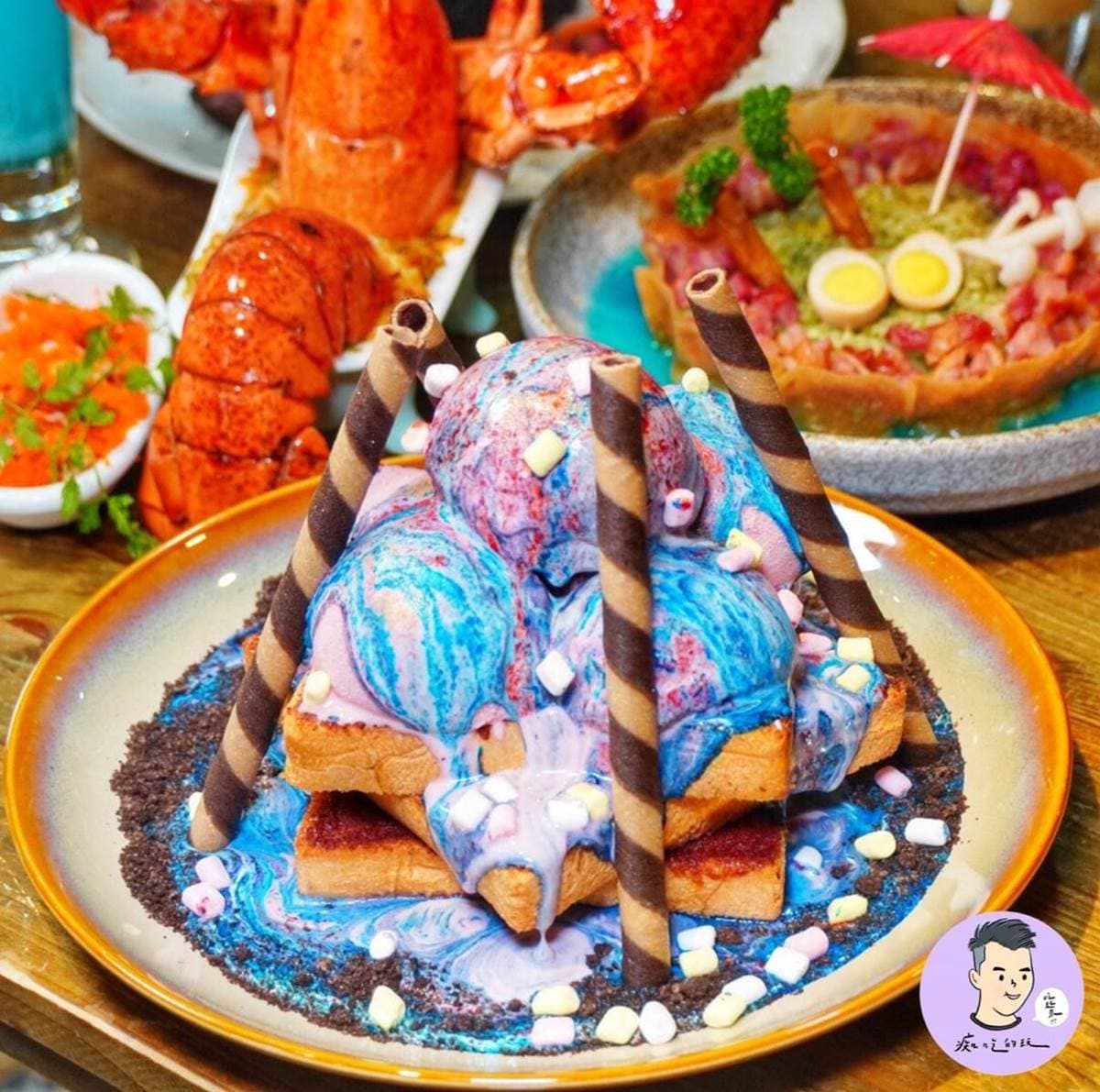 IG超夯網美店!打卡必點隱藏版「星空蜜糖吐司」,浮誇燉飯吃得到整隻龍蝦 IG超夯網美店!打卡必點隱藏版「星空蜜糖吐司」,浮誇燉飯吃得到整隻龍蝦