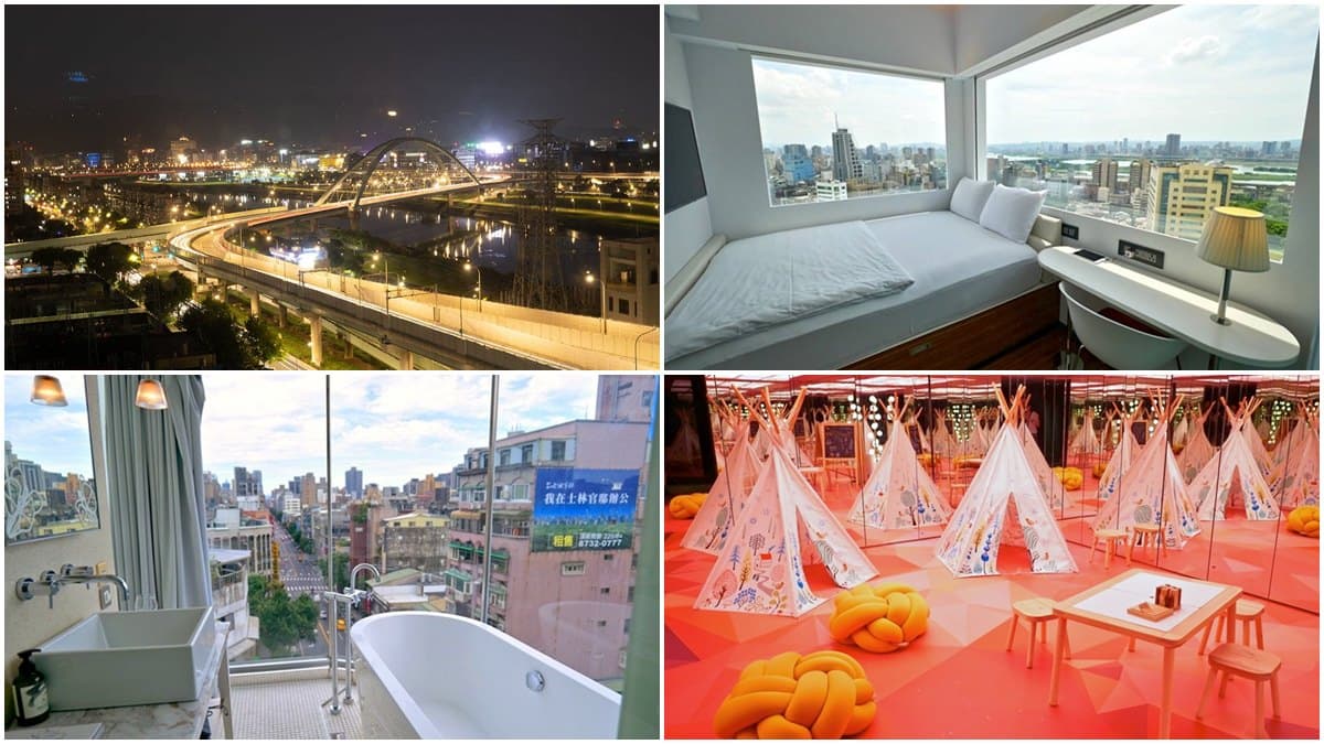 統統3000元內住得到!台北6間小資網美旅宿:IG暴紅景觀浴缸、坐擁基隆河景