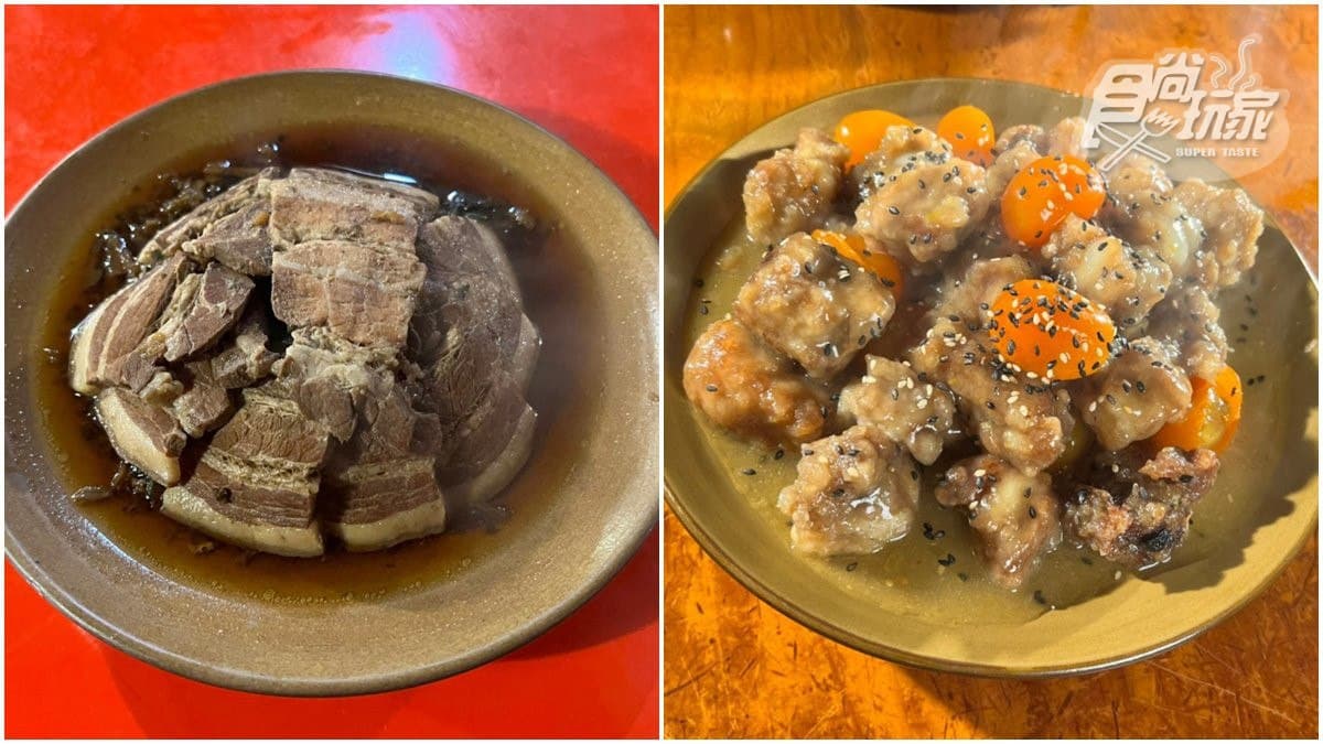 百年古厝享用道地客家菜!清爽型梅干扣肉湯汁超下飯,燴排骨吃得到整顆金桔