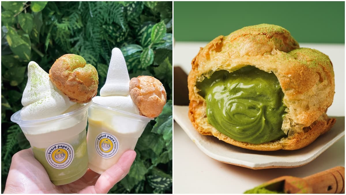 抹茶控暴動!beard papa’s推限定「耶克泡芙」,加碼「白胖胖霜淇淋」第2件半價