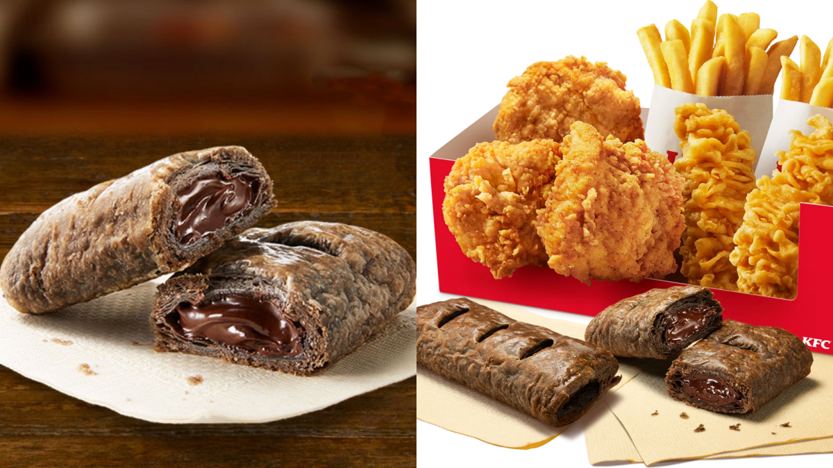 巧克力控要瘋了!肯德基「巧克力派」限時回歸,可可酥皮+爆餡巧克力太欠吃