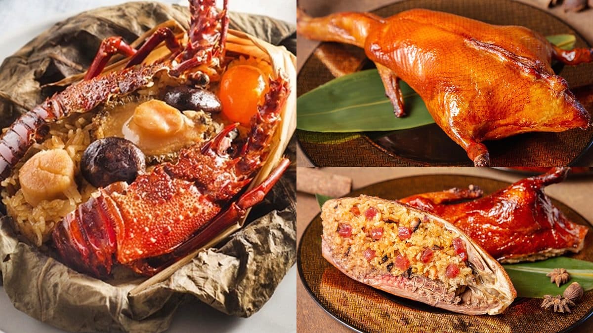 整隻烤鴨、龍蝦包進去!2家巨型打卡肉粽:櫻桃鴨霸氣上桌、每顆尺寸比臉大