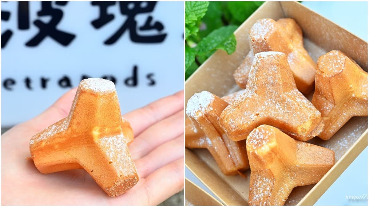 可以吃的消波塊!台中名產變身「雞卵燒」萌死人,現點現烤酥脆噴香超上癮