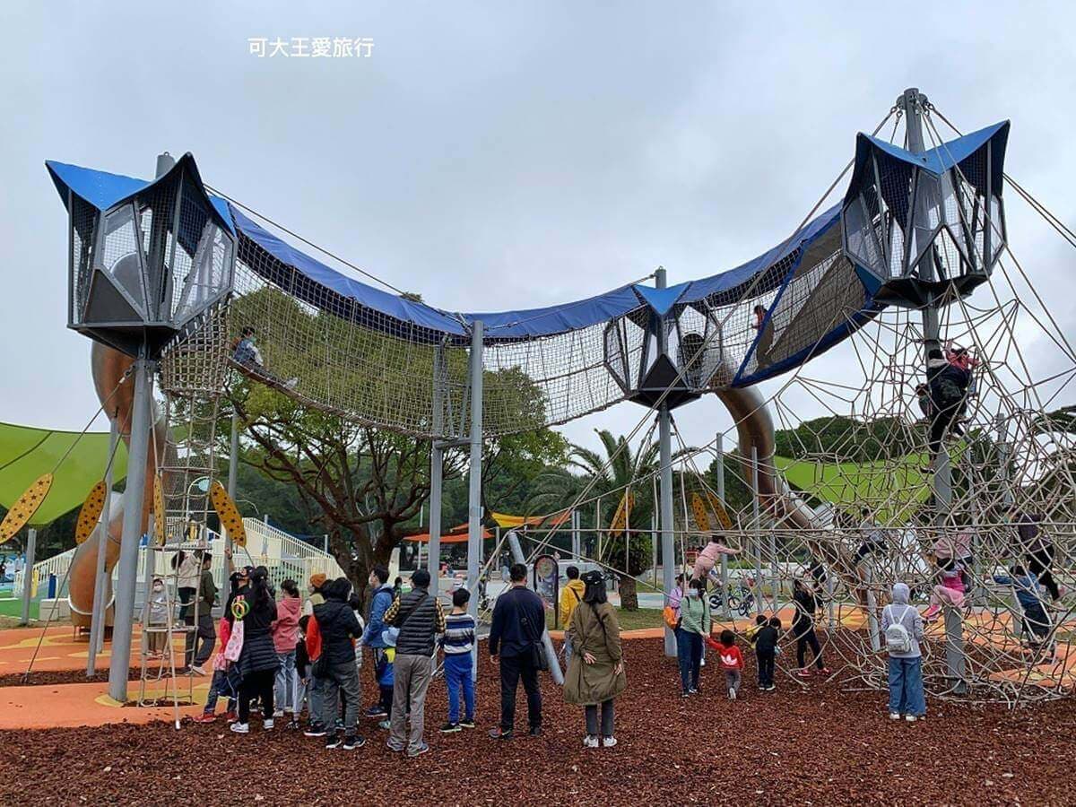 免費放電景點!花博「主題公園」先衝「水管溜滑梯」,爽玩「蜘蛛人攀爬網」 免費放電景點!花博「主題公園」先衝「水管溜滑梯」,爽玩「蜘蛛人攀爬網」