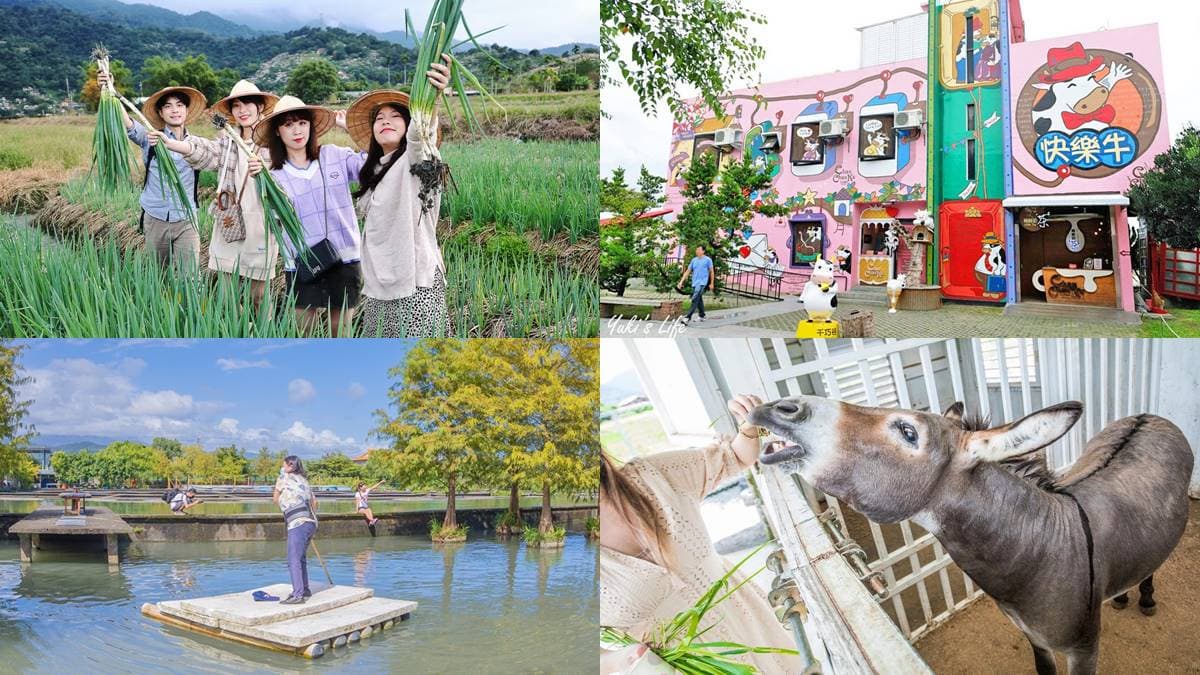 親子一起玩瘋!北中南6間體驗農場:當1日蔥農、免門票牛牧場、種香菇