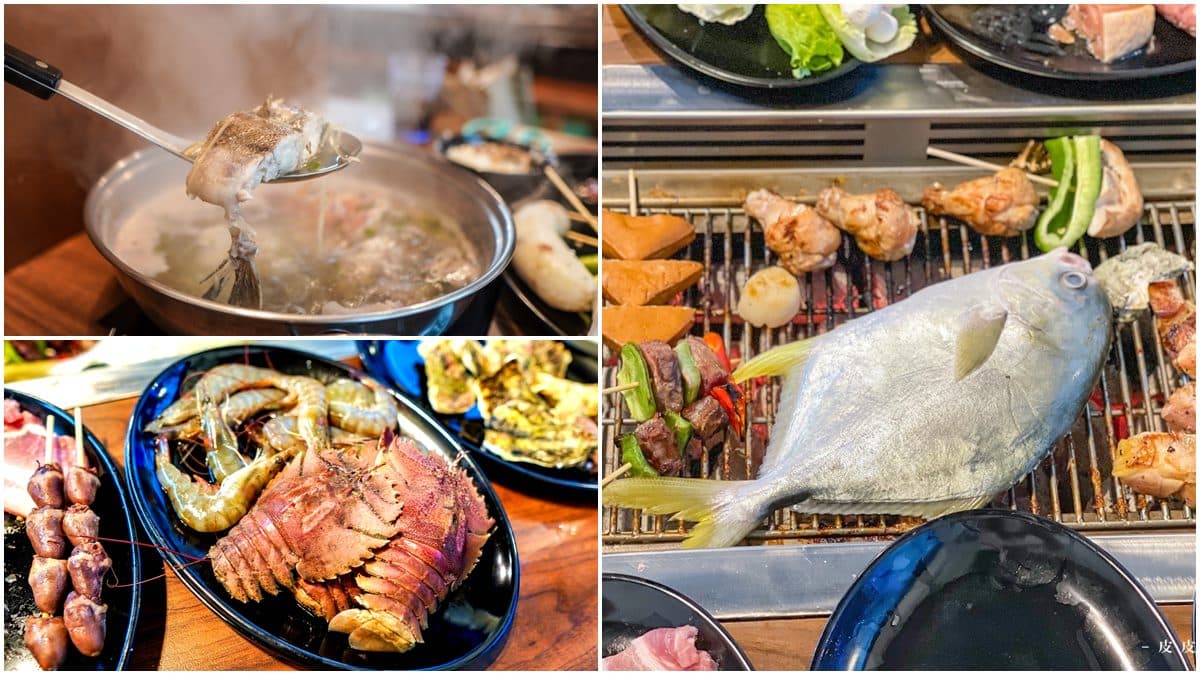 30種現流海魚無限吃!宜蘭超狂火烤兩吃插旗林口,媲美龍蝦「大扇蝦」也必嗑