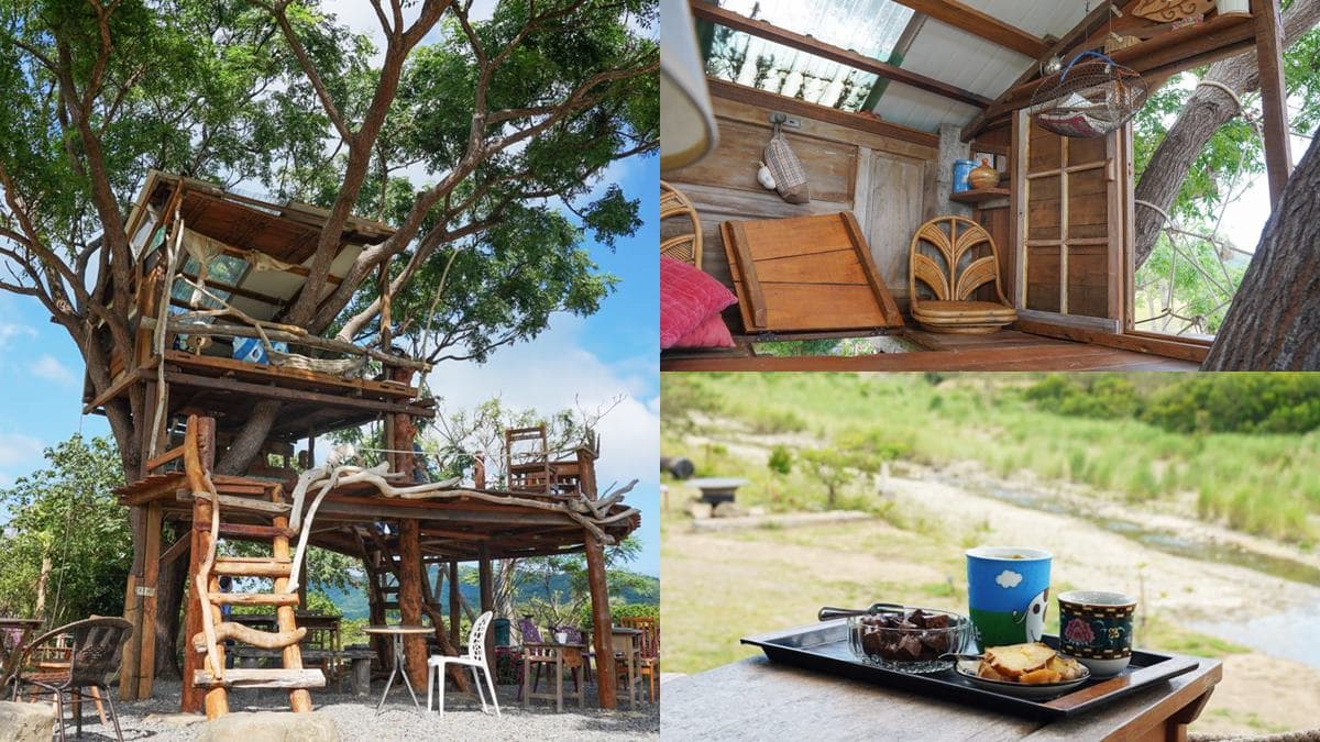 社群暴紅「樹屋祕境」!3層樓高「露天咖啡廳」賞山景好Chill,宛如置身電影場景