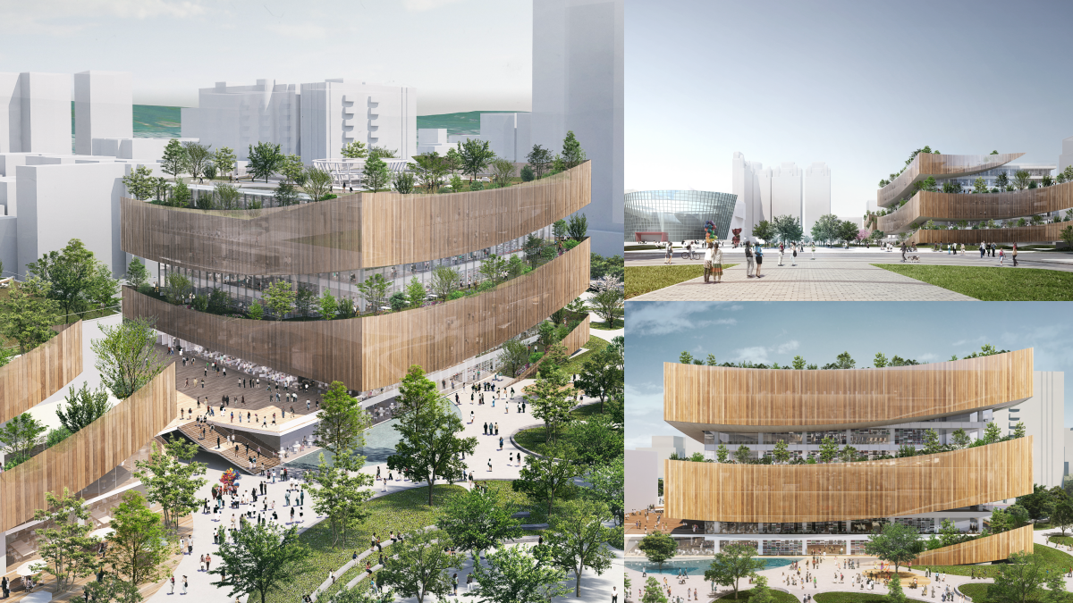 確定了!全台最潮「綠建築圖書館」這時開幕,星巴克、蔦屋書店、影城將進駐