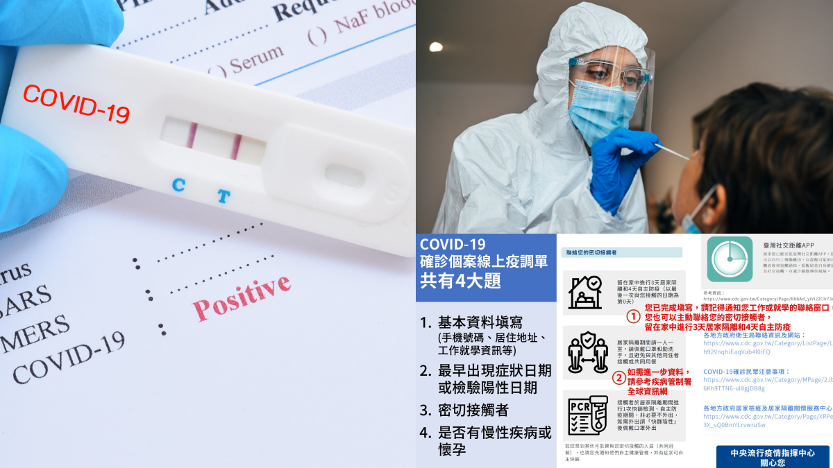 本土新增36168例!確診10大QA一次看:3類人免外出PCR、自主疫調系統怎麼填