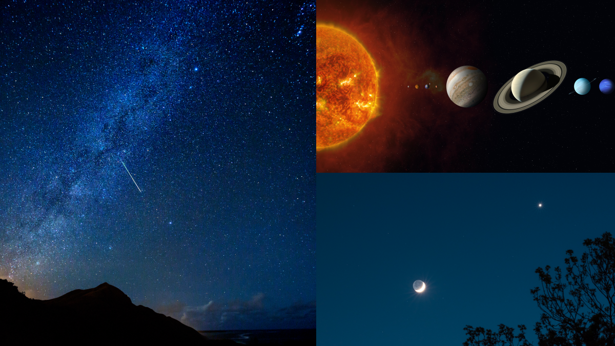 天文迷好忙!每小時數千顆「武仙座流星雨」爆發,行星、罕見月掩金星一次看