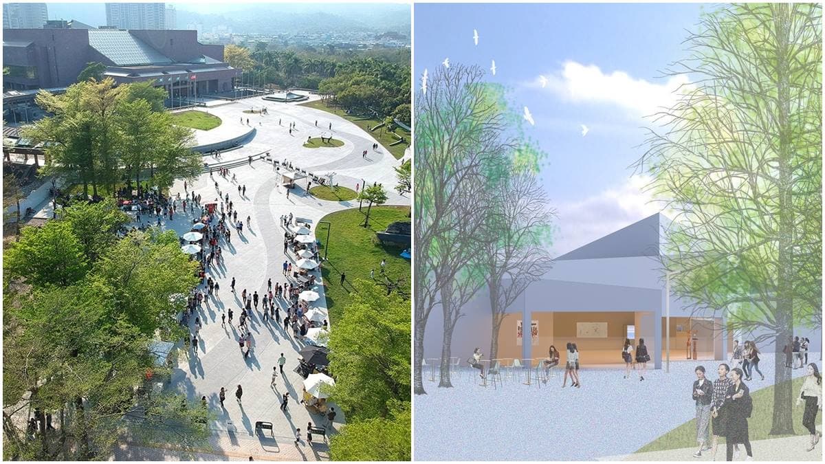 高雄文化新地標+1!「內惟藝術中心」10月啟動,純白建築+伏山形外觀超美拍
