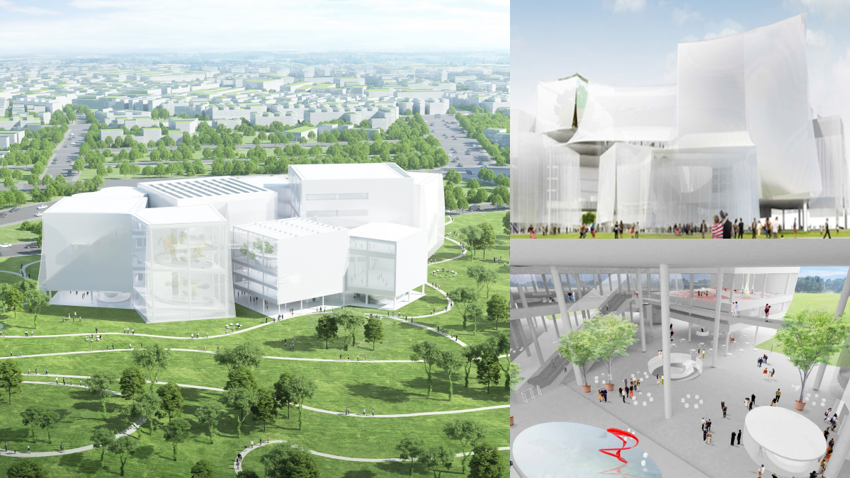 世界級新地標在台中!「綠美圖」夢幻純白玻璃建築,打卡圖書館+森林美術館