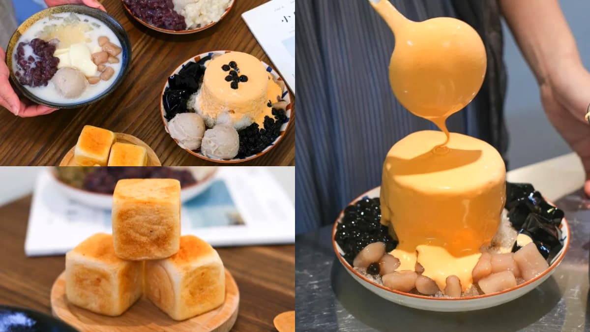手工「豆奶系」甜品!假日限定「泰奶瀑布冰」茶控會愛,再吃Q彈豆乳吐司
