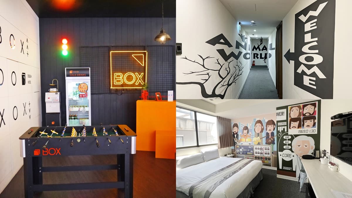 出大門就是一中商圈!超有哏設計旅店登上韓國旅遊書,各式桌遊、Switch玩到飽