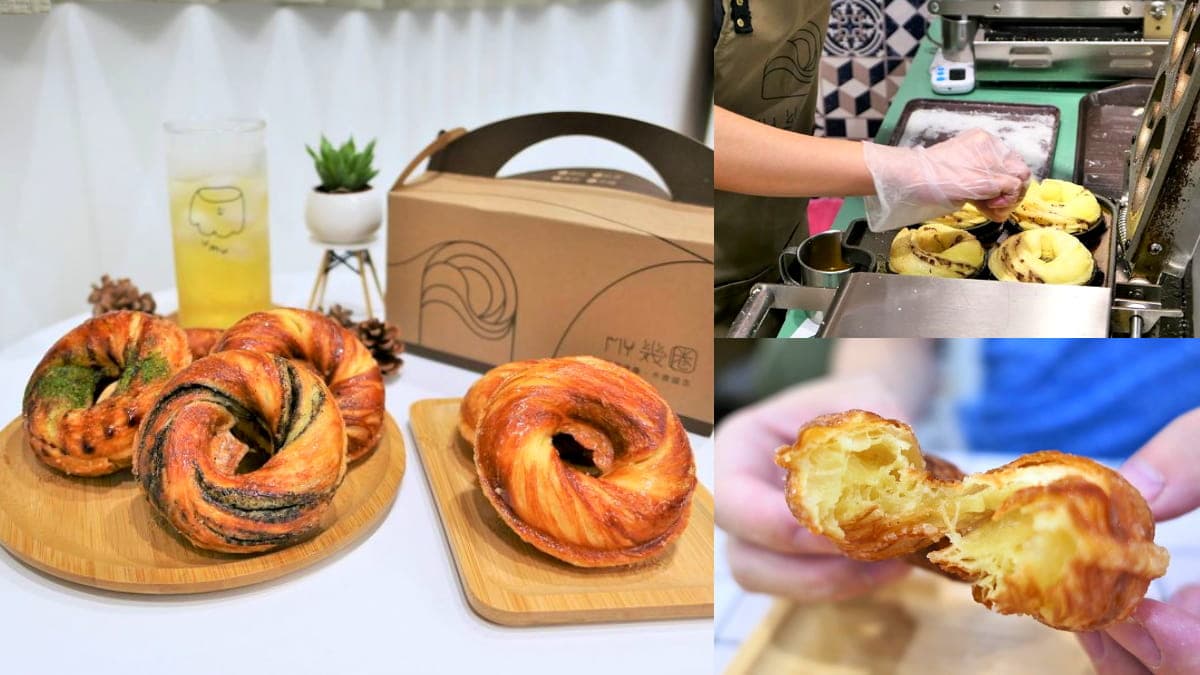 5口味一律30元!獨創現烤「木紋甜甜圈」外酥內軟,「海苔椒鹽」唰嘴秒嗑光