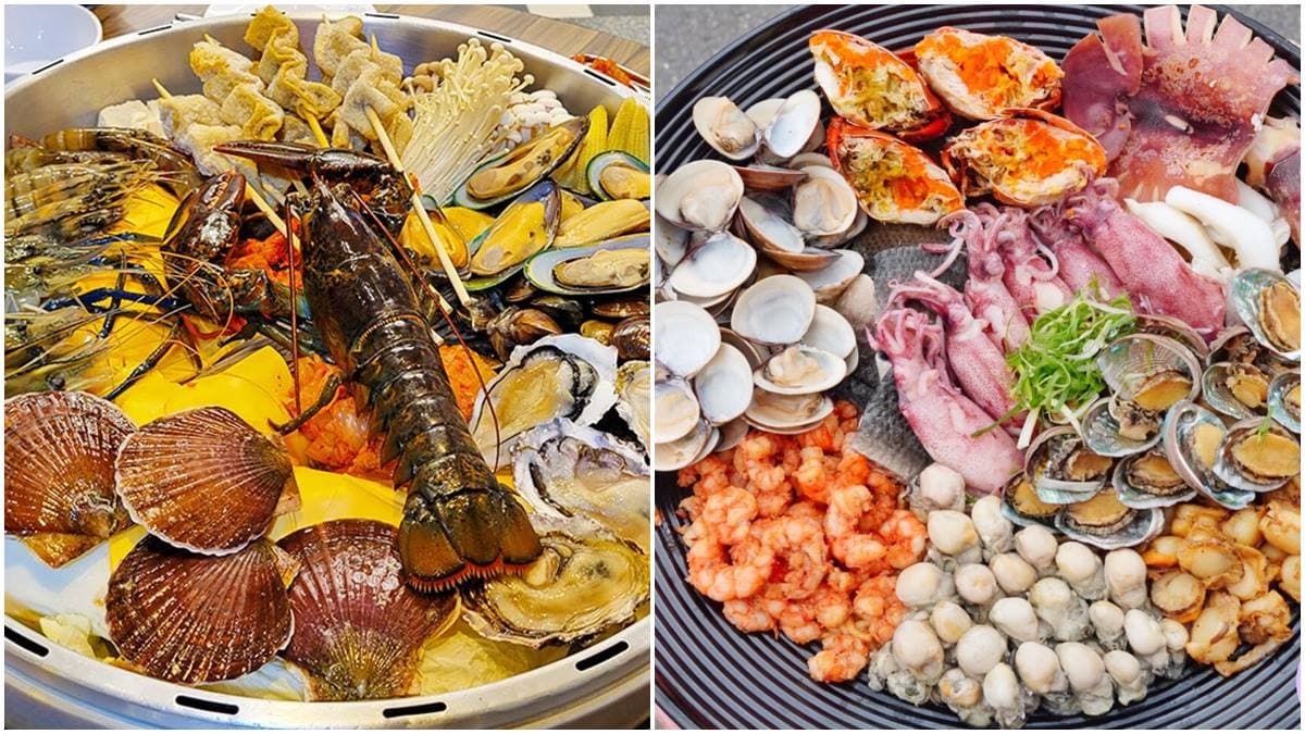 挑戰痛風極限!北中南6大浮誇海鮮料理:巨型蒸籠鍋、爆料丼飯、十全意麵
