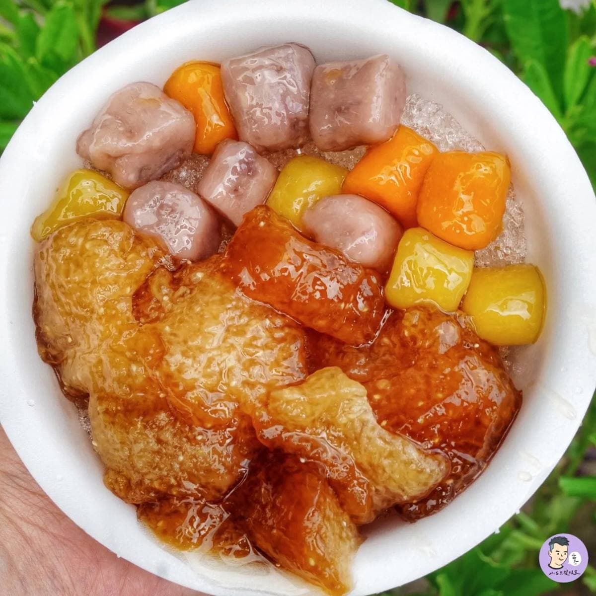 永遠吃不膩!6家銅板價古早味甜品:9種配料40元、彩虹粉粿、限量白粉圓 雲林北港美食10|粳粽林:人氣古早味甜品