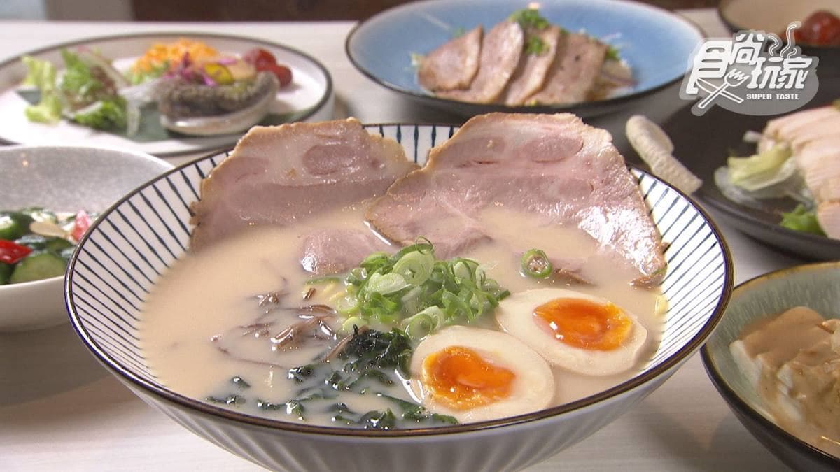 熬煮30小時!宜蘭「柴燒拉麵」濃厚湯底太銷魂,大片豚骨叉燒入口即化