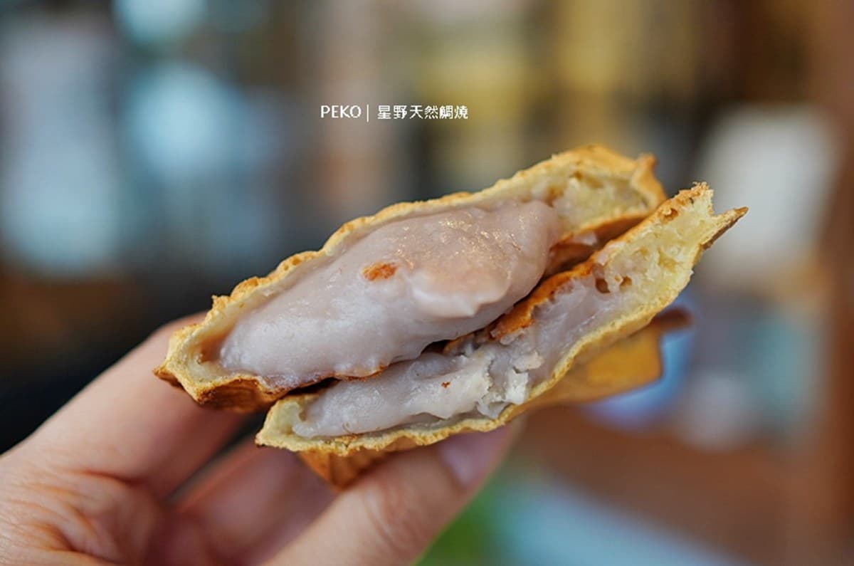 1次只能烤1支!道地日式鯛魚燒薄皮超酥脆,先搶爆餡「雙重芋泥」 1次只能烤1支!道地日式鯛魚燒薄皮超酥脆,先搶爆餡「雙重芋泥」