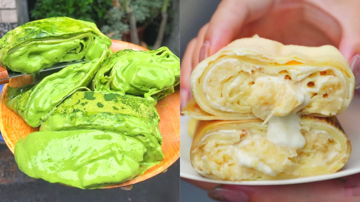 1週只開2天!「神祕甜點攤車」先搶獨創榴槤毛巾捲,濃郁抹茶口味一咬爆漿