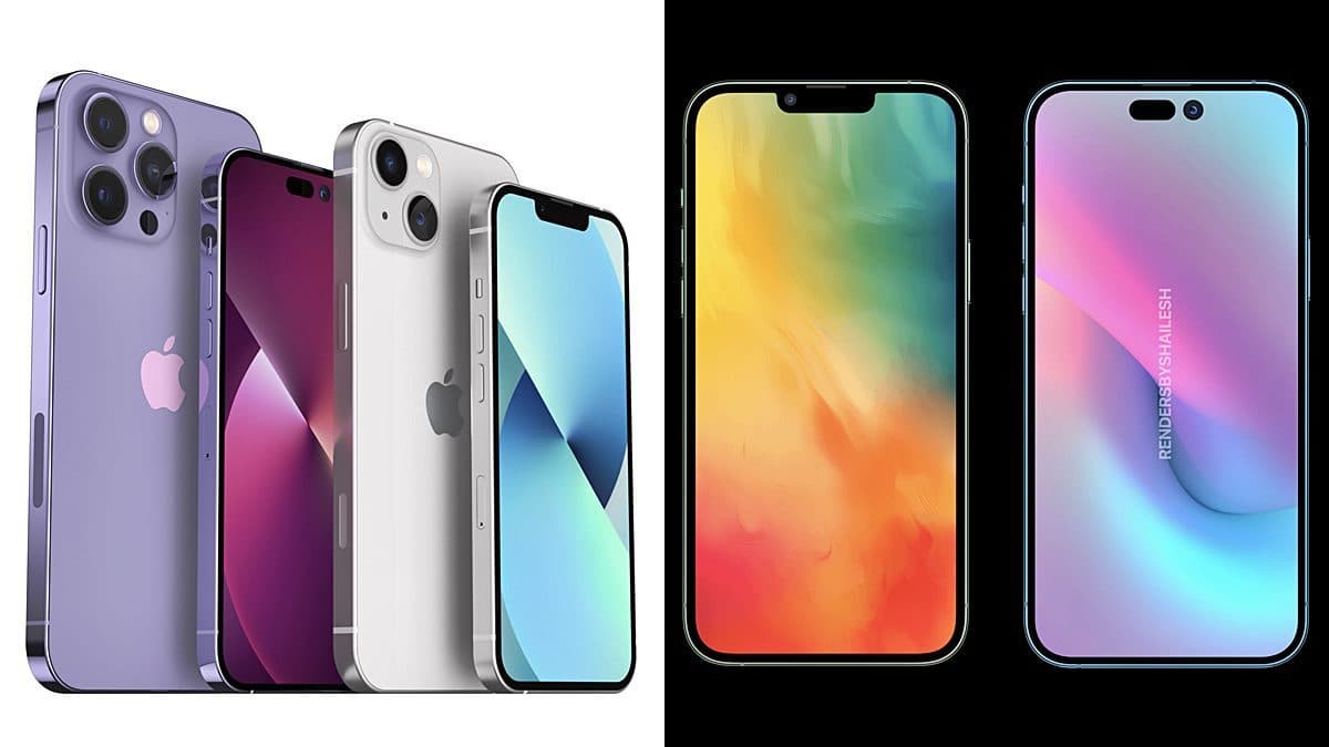 iPhone 14最新曝光全系列!螢幕瀏海、Mini款確定被消失,全無孔手機還要等