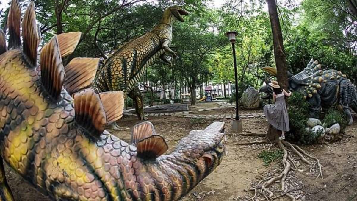隱藏版「侏羅紀公園」!免費拍超逼真巨型恐龍+恐龍蛋,超夯IG打卡祕境快收