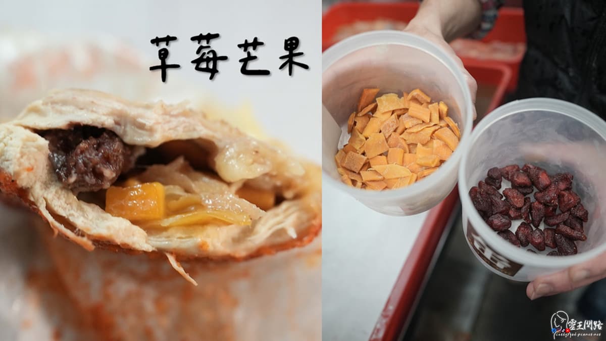 牽絲超過400公分!最狂「爆漿雞排」包入草莓、芒果,滿滿起司用料不手軟 牽絲超過400公分!最狂「爆漿雞排」包入草莓、芒果,滿滿起司用料不手軟