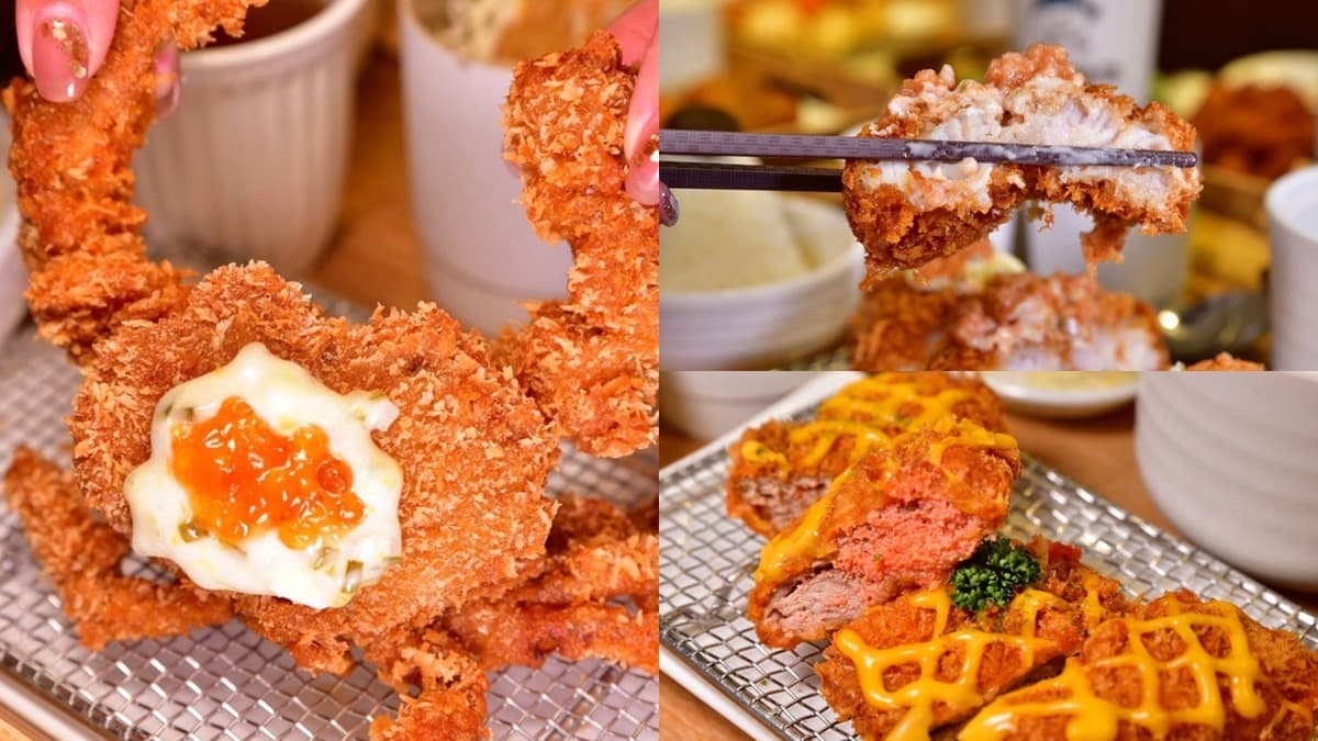 澎湖唯一日式豬排!必點限定酥炸「整隻軟殼蟹」,正宗口味傳承日本60年老店