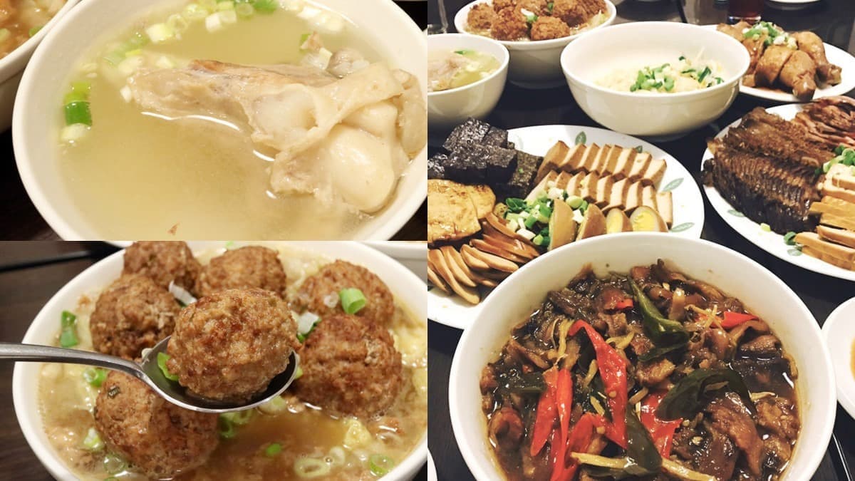 明星激推眷村小吃!「膠質大骨湯」排骨超大塊,隱藏版獅子頭想吃要預訂