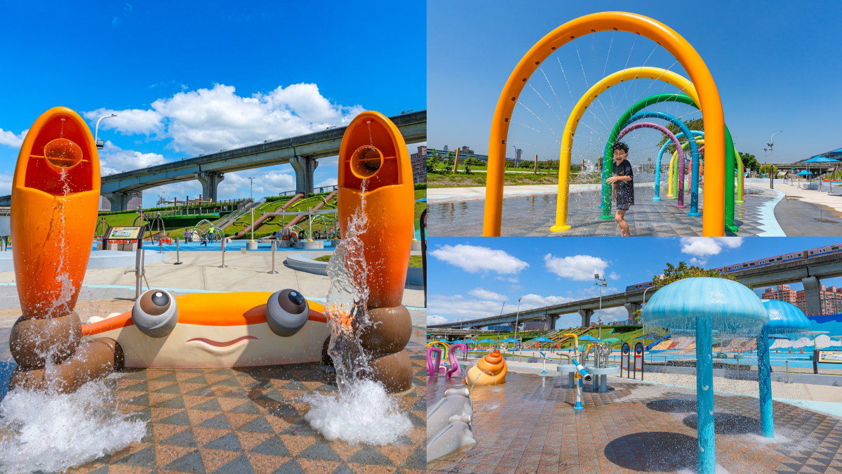 等到了!全台最大「海世界水樂園」7/1開放,免費玩巨型海龜、螃蟹等7大設施