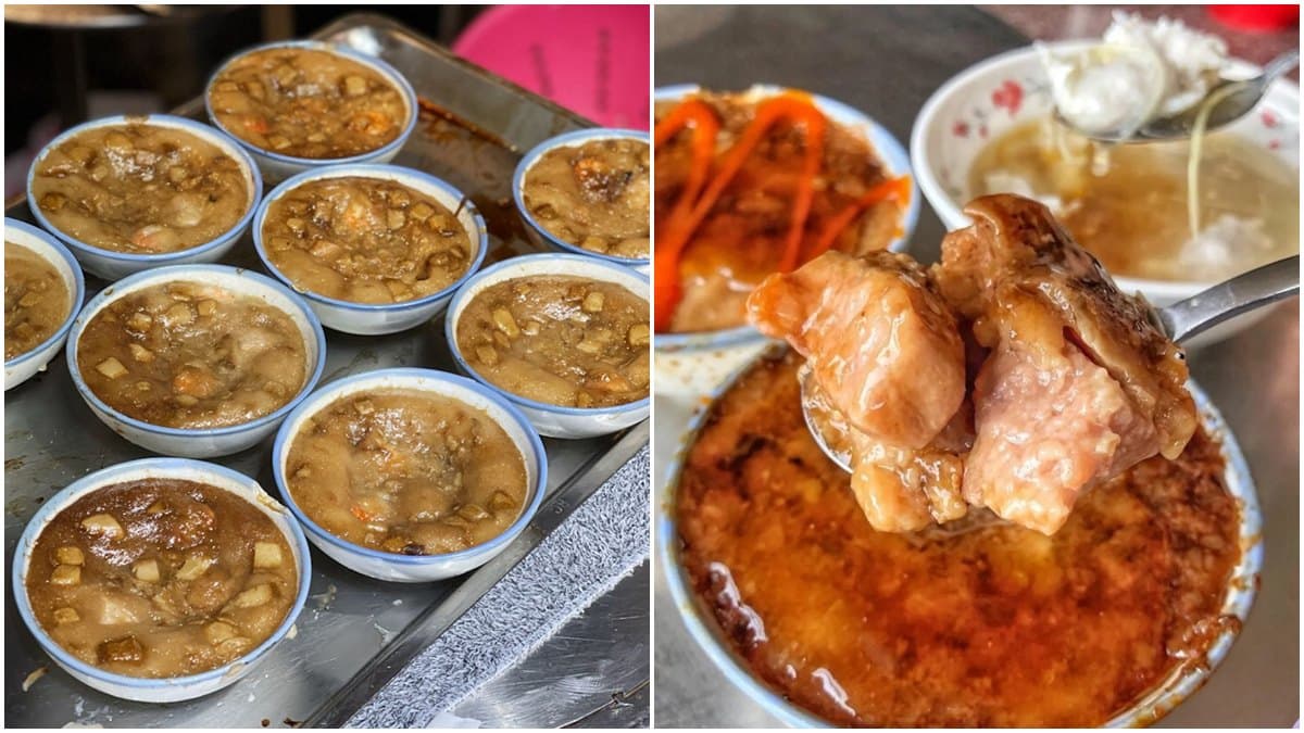 台南碗粿都是「黑肉底」?內行老饕必吃這5家:百年古早味、淋獨門黑豆醬油