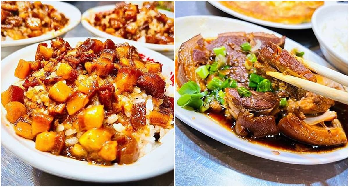 高雄人最愛冠軍店!50年肉燥飯老店滿滿膠質,內行必搭中藥材燉「滷腿庫肉」