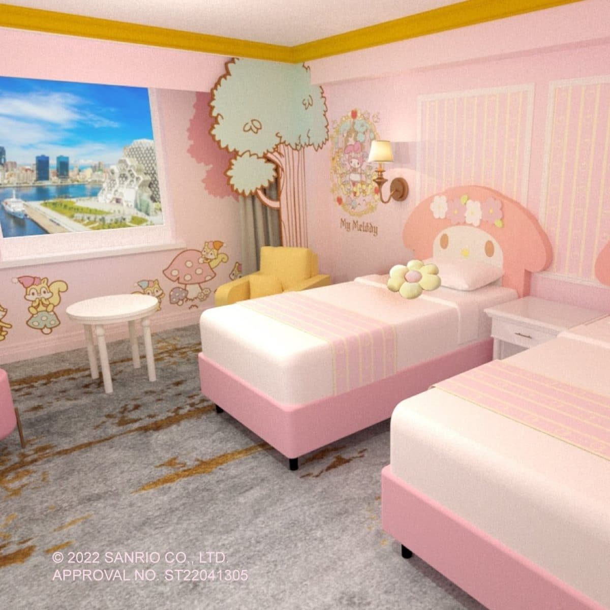 少女心狂噴!超萌三麗鷗主題房10款可住,Kitty、美樂蒂、大眼蛙都能拍 少女心狂噴!超萌三麗鷗主題房10款可住,Kitty、美樂蒂、大眼蛙都能拍
