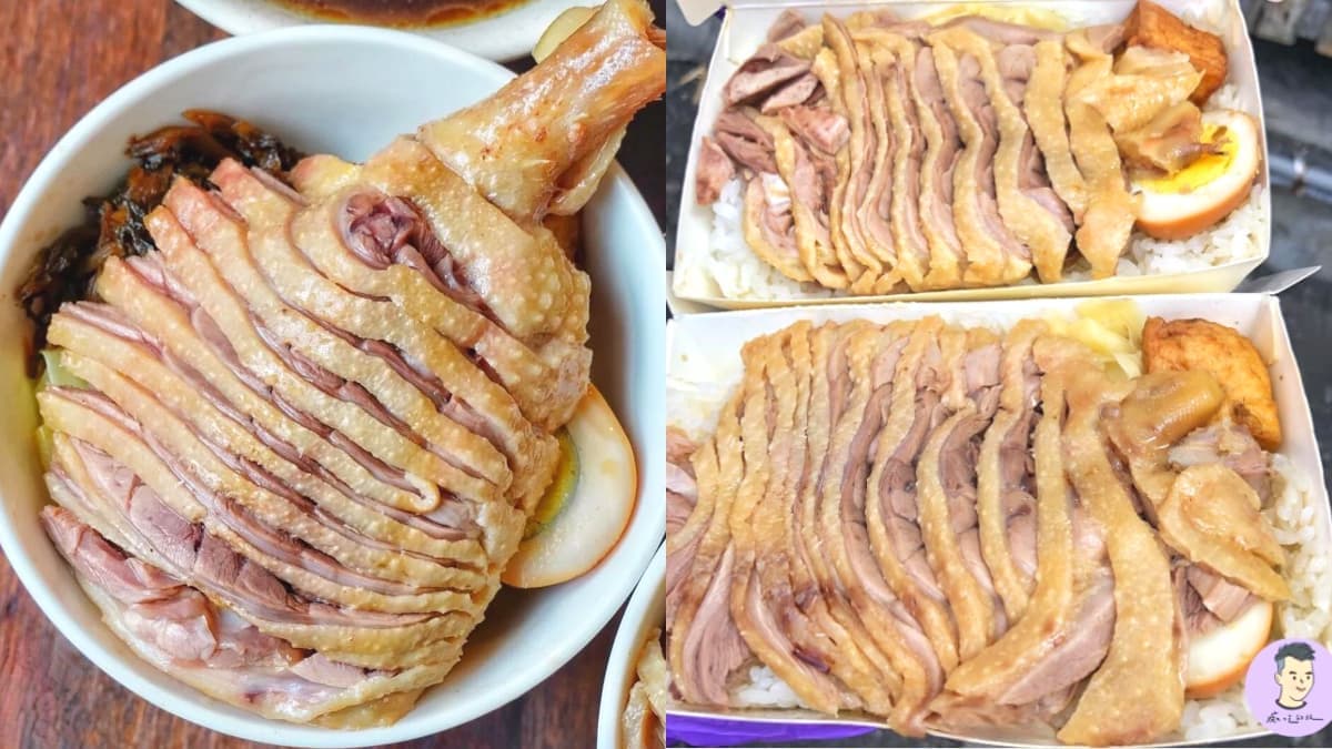 只要100元!秒殺級「爆量鴨腿飯」未開門就排爆,鴨腿切片擺好擺滿CP值破表