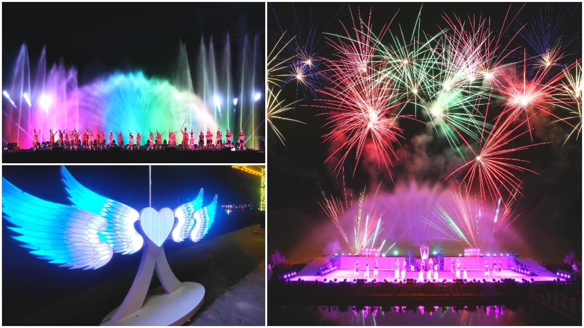 打卡星空煙火秀!「2022花蓮紅面鴨FUN暑假」登場,加碼賞40米高水舞劇場