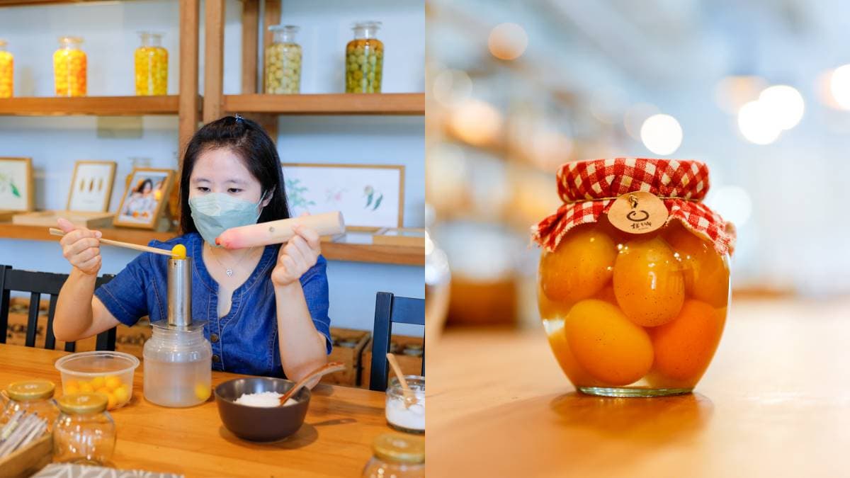 誤闖巨人國?「蜜餞觀光工廠」打卡童話風巨型桌椅,宜蘭免門票親子景點+1 宜蘭親子景點:橘之鄉蜜餞形象館