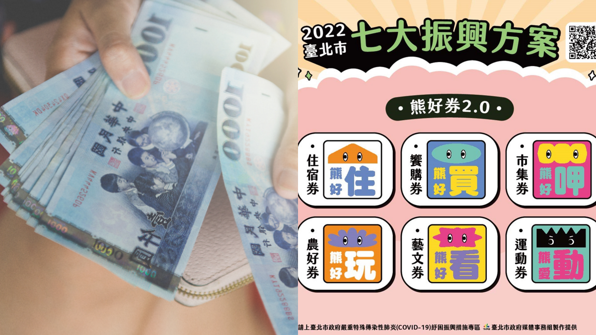 熊好券2.0快開搶!今下午開放登記「6抽2」,網址、方式、截止日期一次看