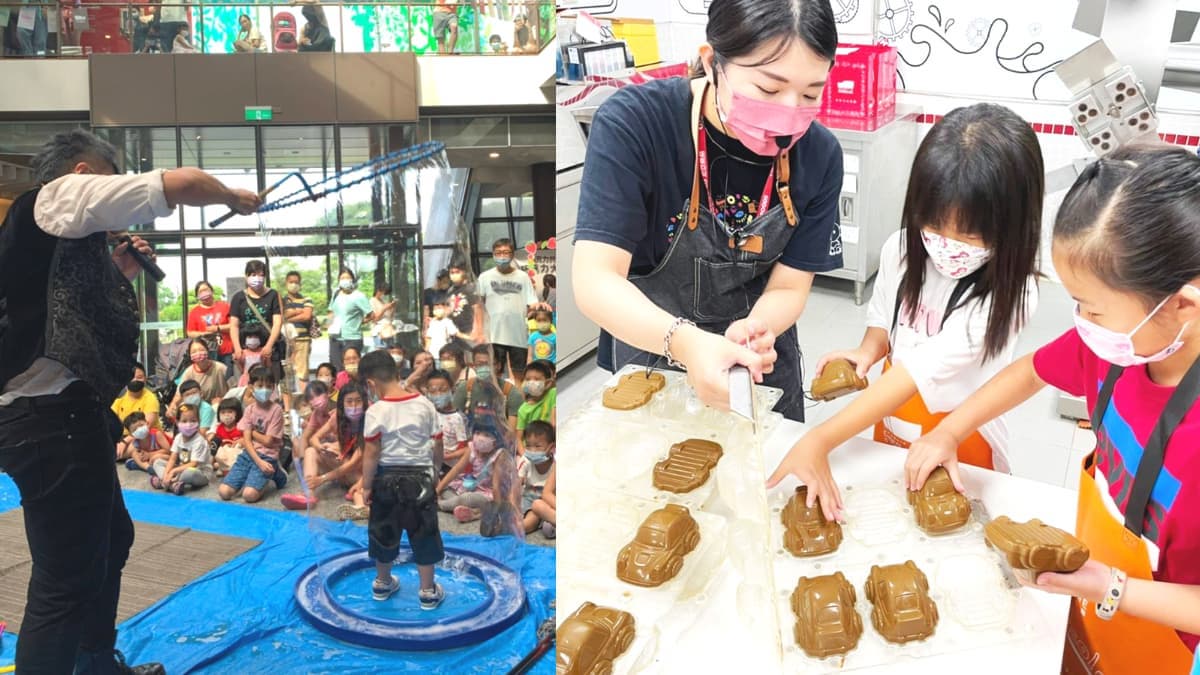 名字有「這4字」免費入園!暑限定體驗「1日巧克力大師」,再賞精彩泡泡秀
