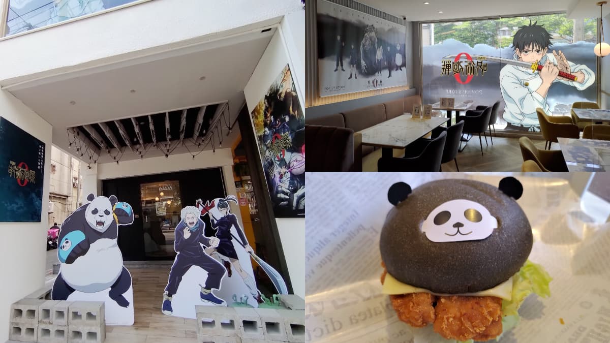 動漫迷集合!FANFANS CAFÉ進駐台中,「咒術迴戰0」首發帥氣登場快朝聖