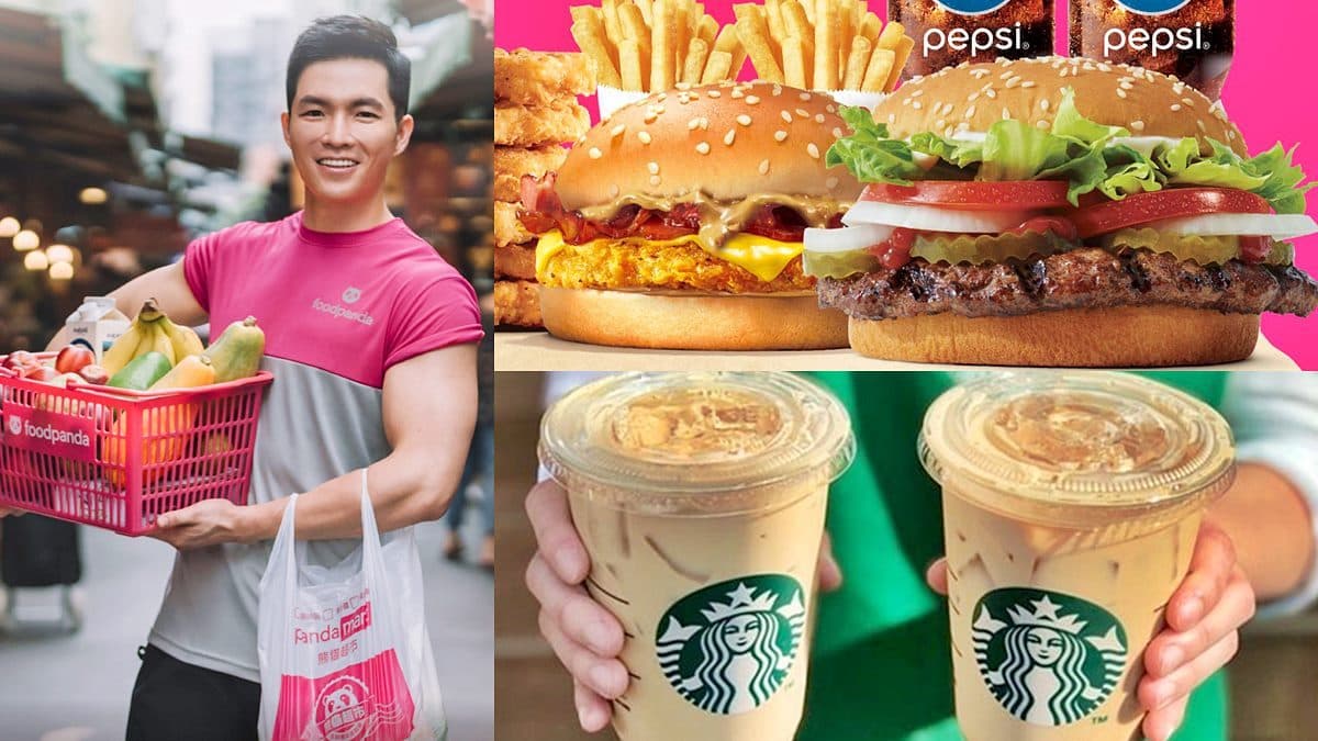 每次最高現折250元!foodpanda外送10大優惠,星巴克、漢堡王都有折抵好康
