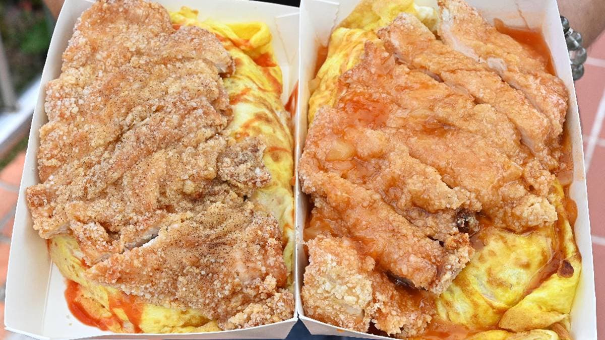 想吃先等半小時!爆量「雞排蛋包飯」只要90元,免百元就能飽到天靈蓋