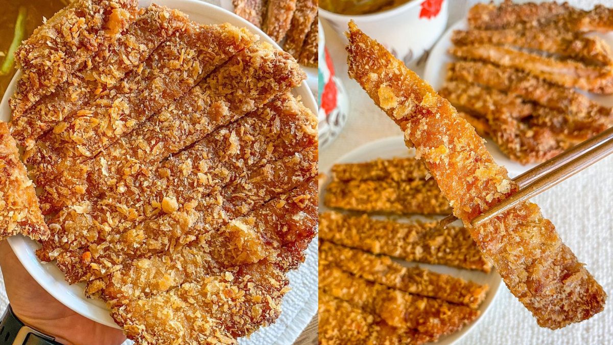 比臉還大豬排!巨無霸日式「酥脆豬排+鹹香咖哩」超欠吃,肉控先收口袋