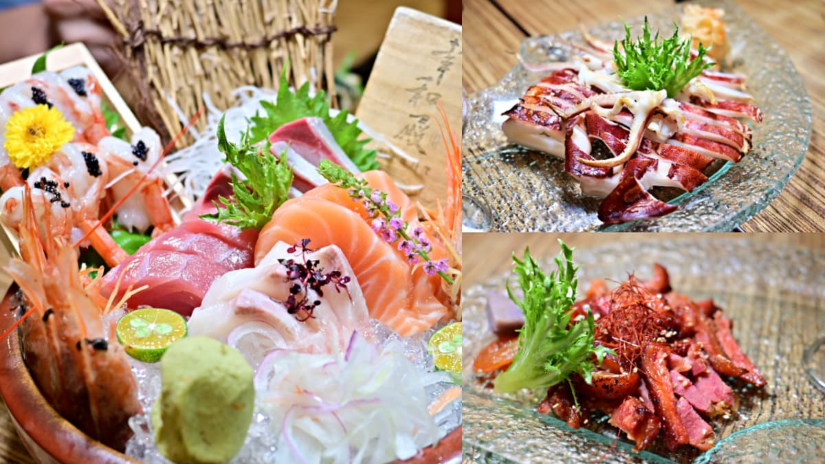 西湖市場隱密居酒屋!「特選刺身」撒滿魚子醬超奢華,祕醬烤豬腳也必點