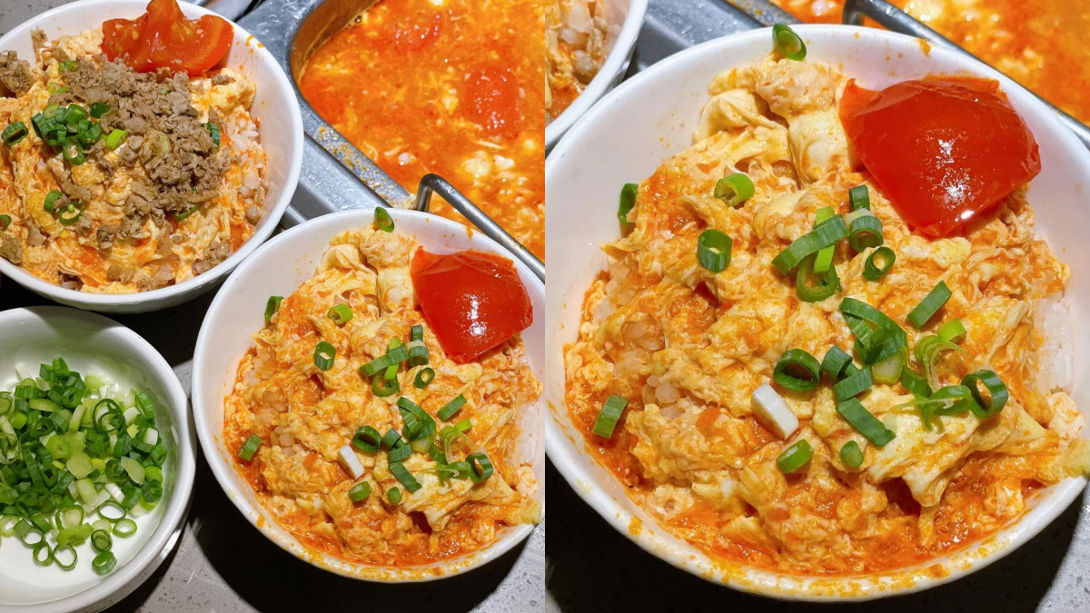 「海底撈」隱藏吃法再+1!台版偷飯賊「蔥花牛肉番茄炒蛋」,3步驟輕鬆完成