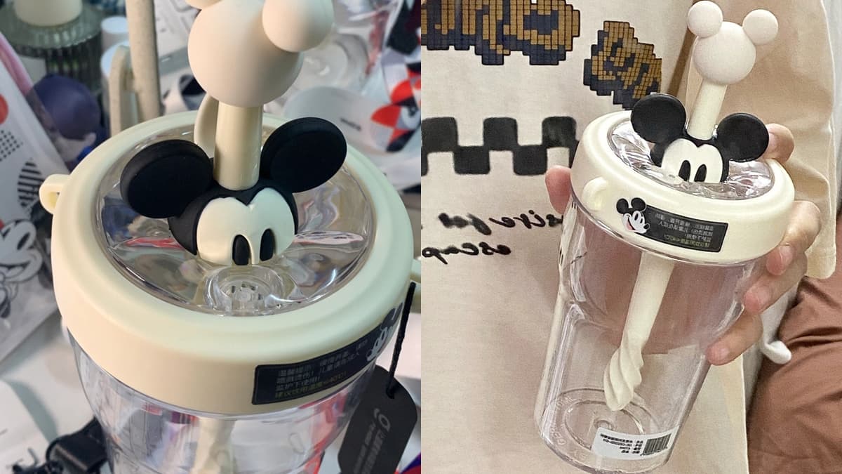 米奇控必敗!超萌「米奇吸管杯」可DIY專屬造型,螺旋攪拌棒、可愛背帶超實用 米奇控必敗!超萌「米奇吸管杯」可DIY專屬造型,螺旋攪拌棒、可愛背帶超實用