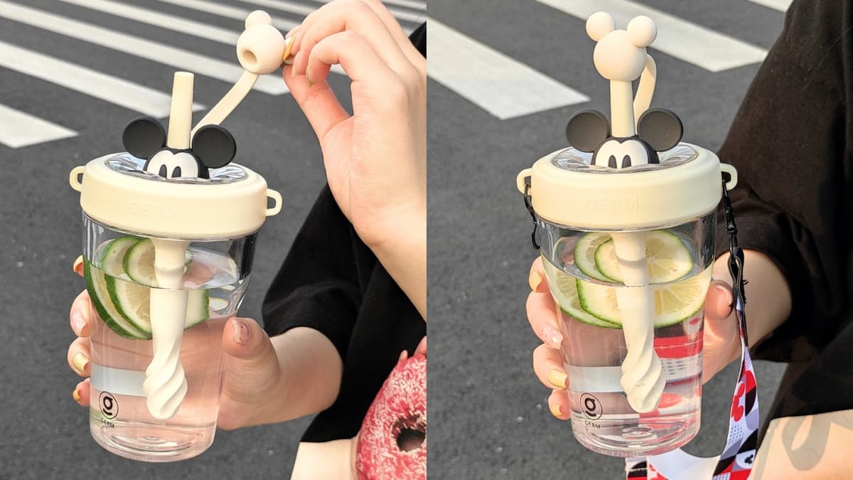米奇控必敗!超萌「米奇吸管杯」可DIY專屬造型,螺旋攪拌棒、可愛背帶超實用 米奇控必敗!超萌「米奇吸管杯」可DIY專屬造型,螺旋攪拌棒、可愛背帶超實用