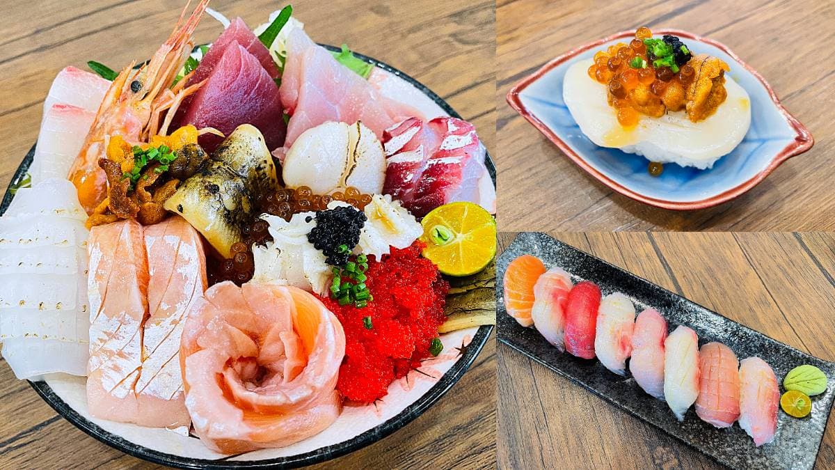 海鮮控暴動!「澎派生魚丼」爽嗑天使紅蝦、厚切鮭魚,干貝漢堡一吃上癮