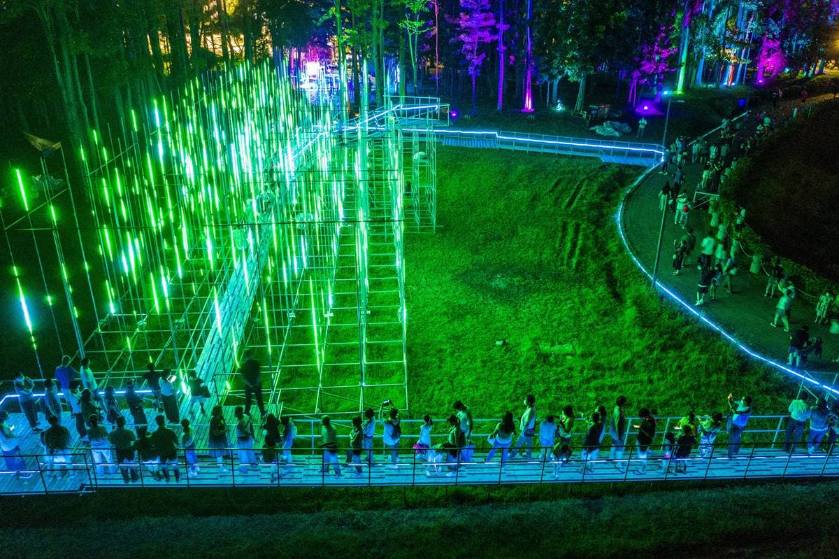嘉義免費新景點!「最美光影公園」到9月都有,中秋朝聖「地表最大蛋黃酥」 嘉義免費新景點!「最美光影公園」到9月都有,中秋朝聖「地表最大蛋黃酥」