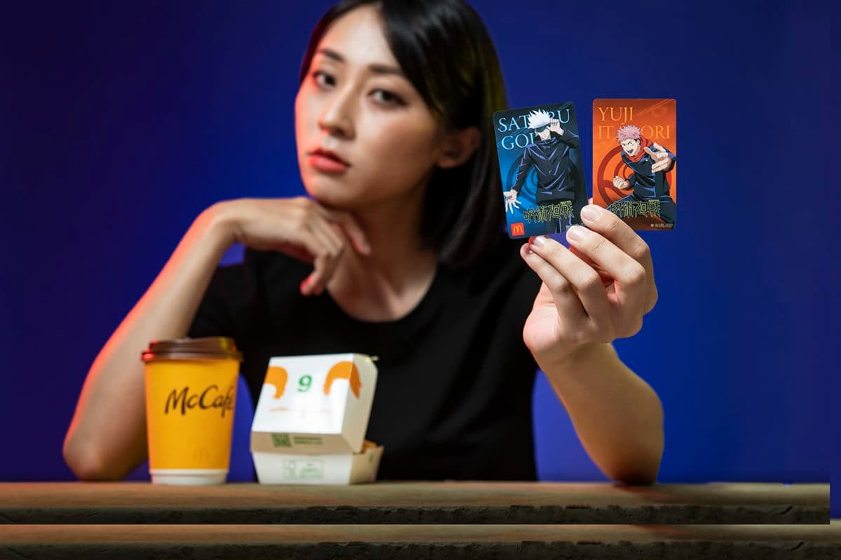 全台只有50萬張!麥當勞最新《咒術迴戰》甜心卡,4款主角戰鬥設計必收藏 全台只有50萬張!麥當勞最新《咒術迴戰》甜心卡,4款主角戰鬥設計必收藏