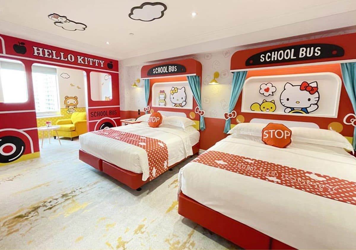 Hello Kitty粉必搶!最新三麗鷗主題房曝光,超萌蛋黃哥、美樂蒂公主陪你睡 Hello Kitty粉必搶!最新三麗鷗主題房曝光,超萌蛋黃哥、美樂蒂公主陪你睡